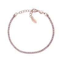 Armband Amen Dame Tennis in Silber Zircone BTRRO16 - BTRRO16
